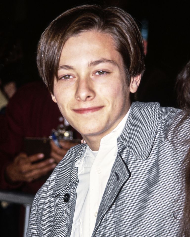 Edward Furlong at the premiere of ‘Schindler’s List’ on Dec. 9, 1993