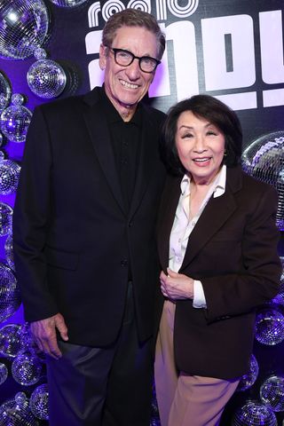 Maury Povich and Connie Chung attend SiriusXM Celebrates 10 Years of Andy Cohen