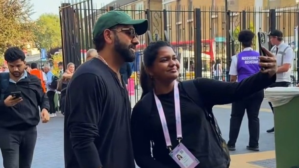 Fresh off Lord's heroics, Rohit Sharma arrives in style for The Hundred opener