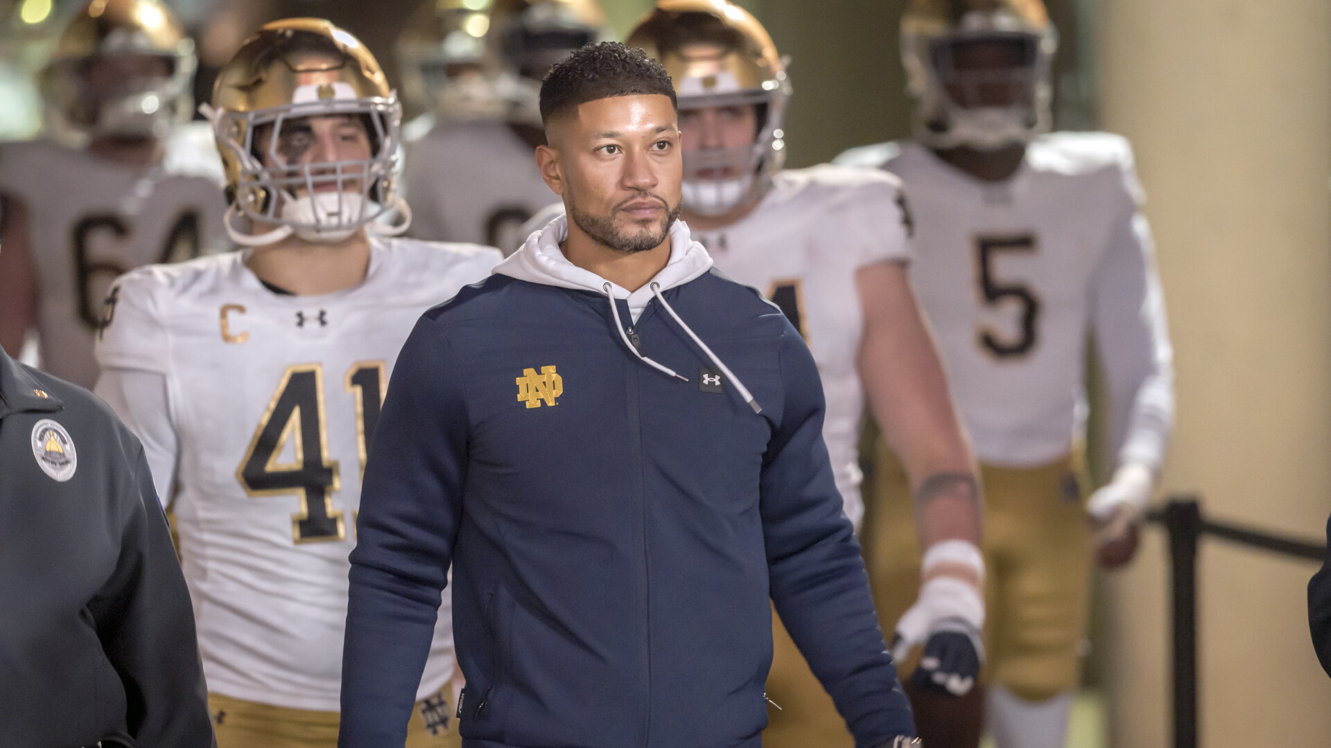 Marcus Freeman is all-in on Notre Dame and doesn't see himself anywhere else