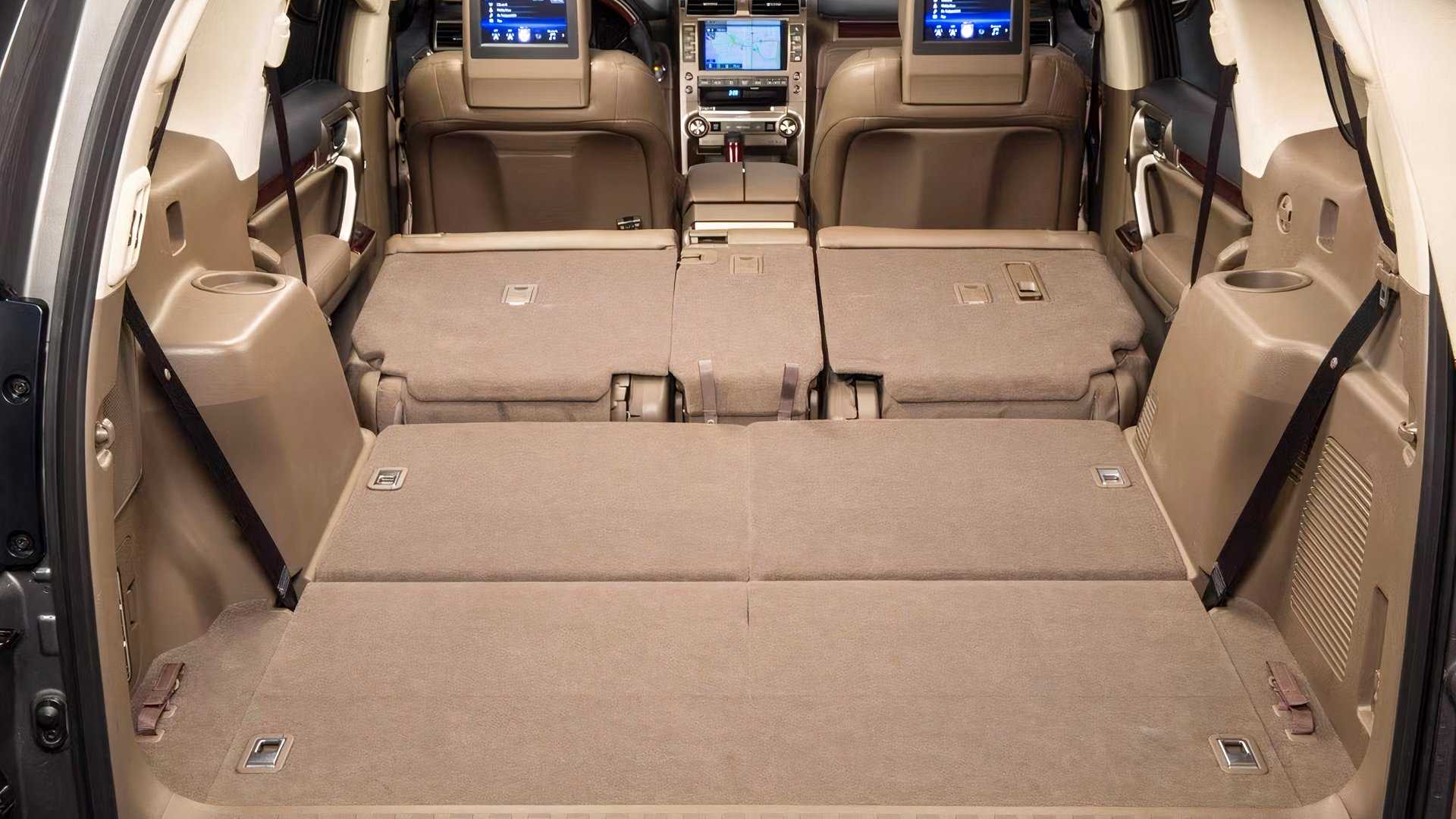 2017 Lexus GX 460 interior shot showing Cargo Area