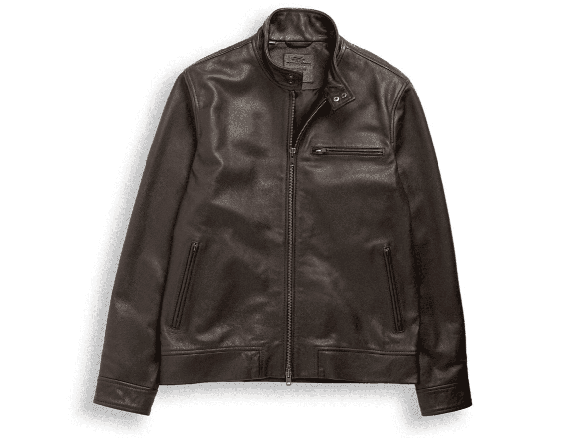 Rodd and gunn leather jacket 1