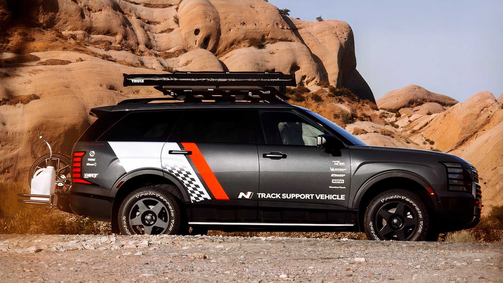 Hyundai N Track Support Vehicle (Palisade) 8