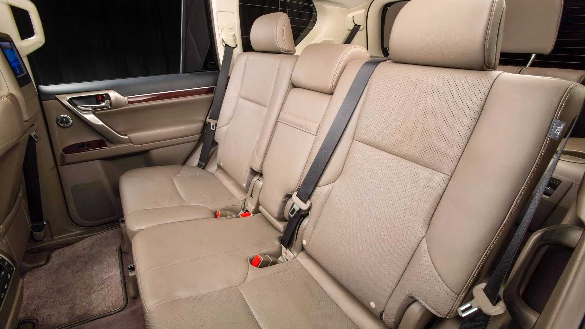 2017 Lexus GX 460 interior shot showing Rear Seats