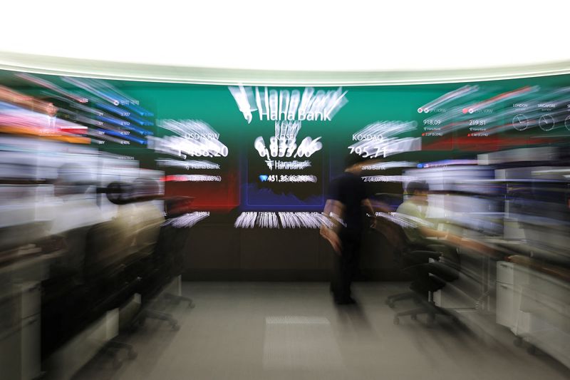 Asian shares slump on chipmaker drag, bonds cheer cooler inflation