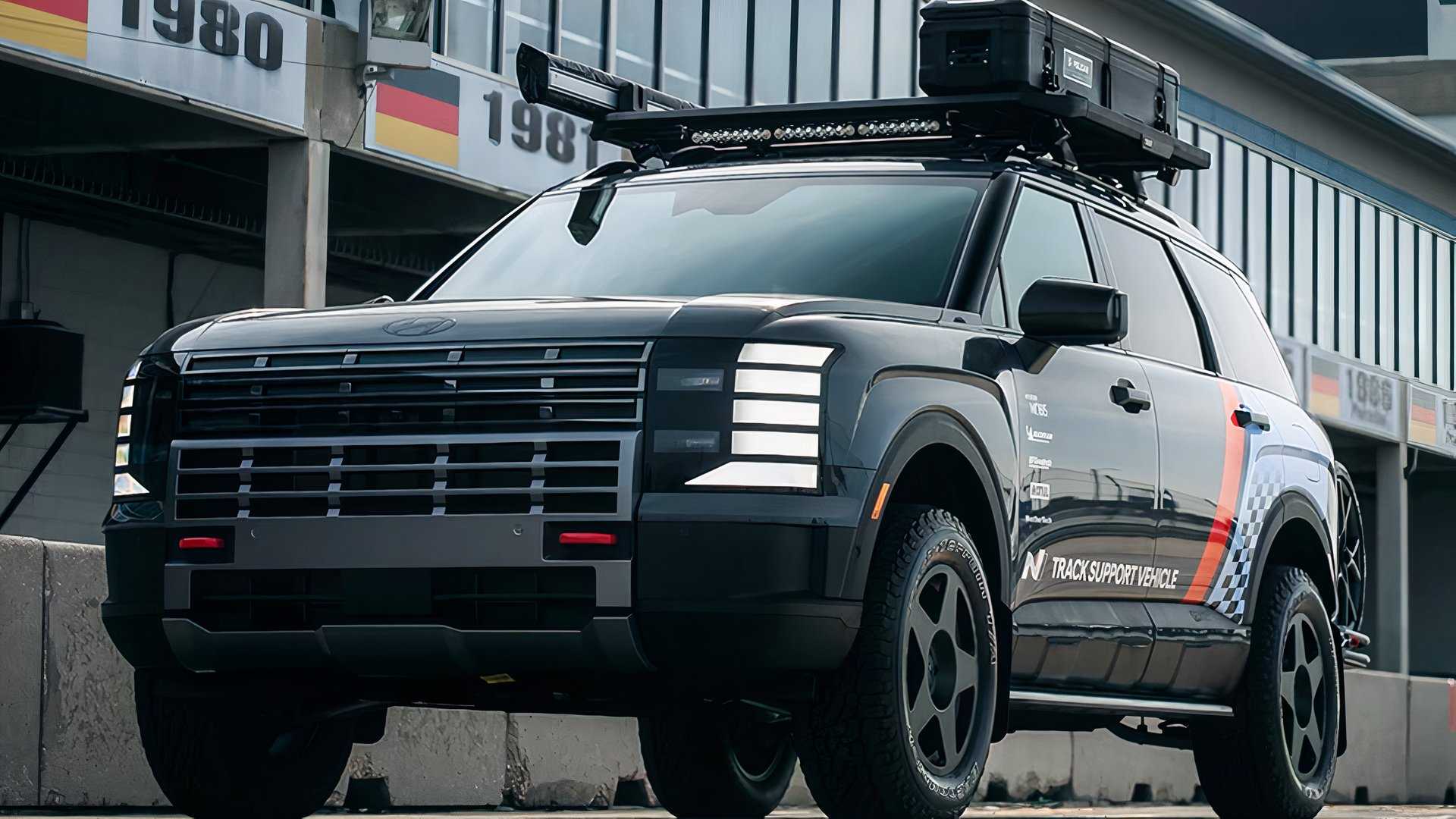 Hyundai N Track Support Vehicle (Palisade) 1