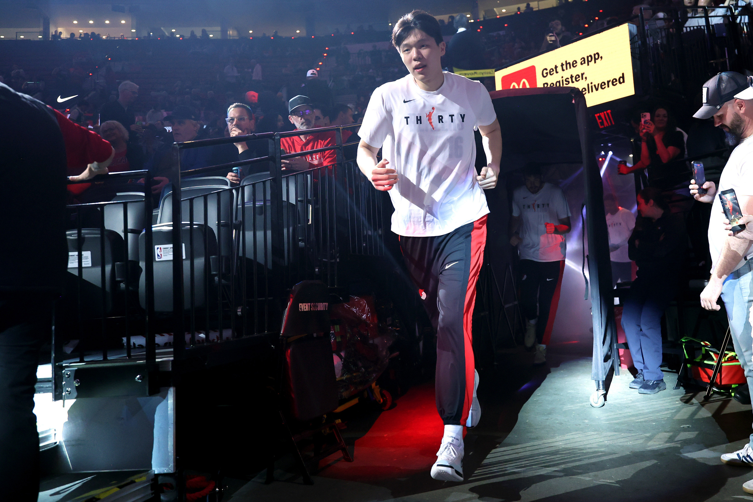 Blazers’ Yang Hansen embraces pressure from home country