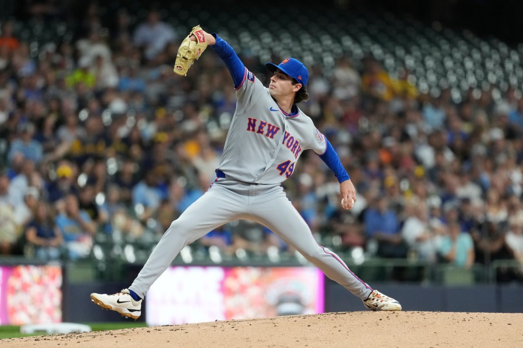 Zac Thornton’s scoreless streak continues in impressive outing as Mets beat Brewers