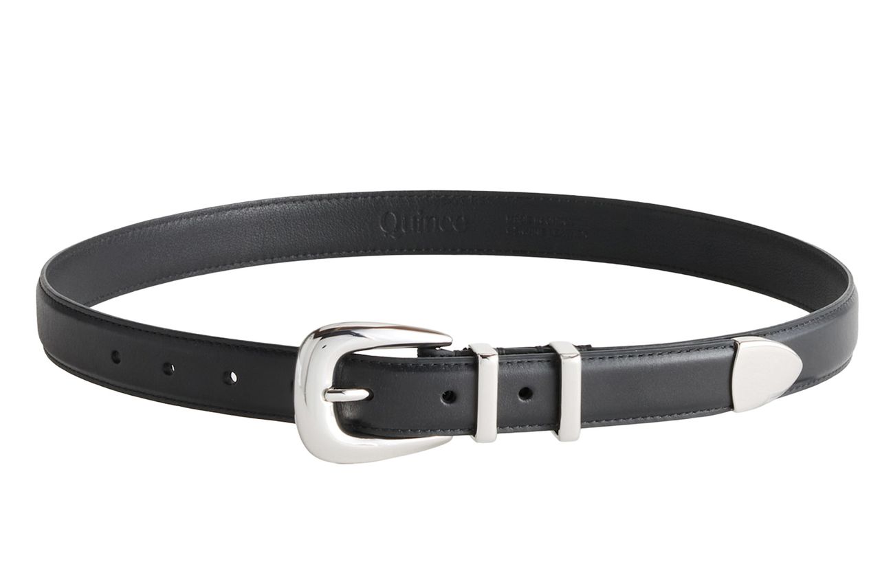 Quince Lola European Leather Western Belt