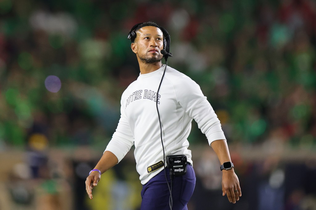 Notre Dame coach Marcus Freeman opens up on his future as NFL questions swirl