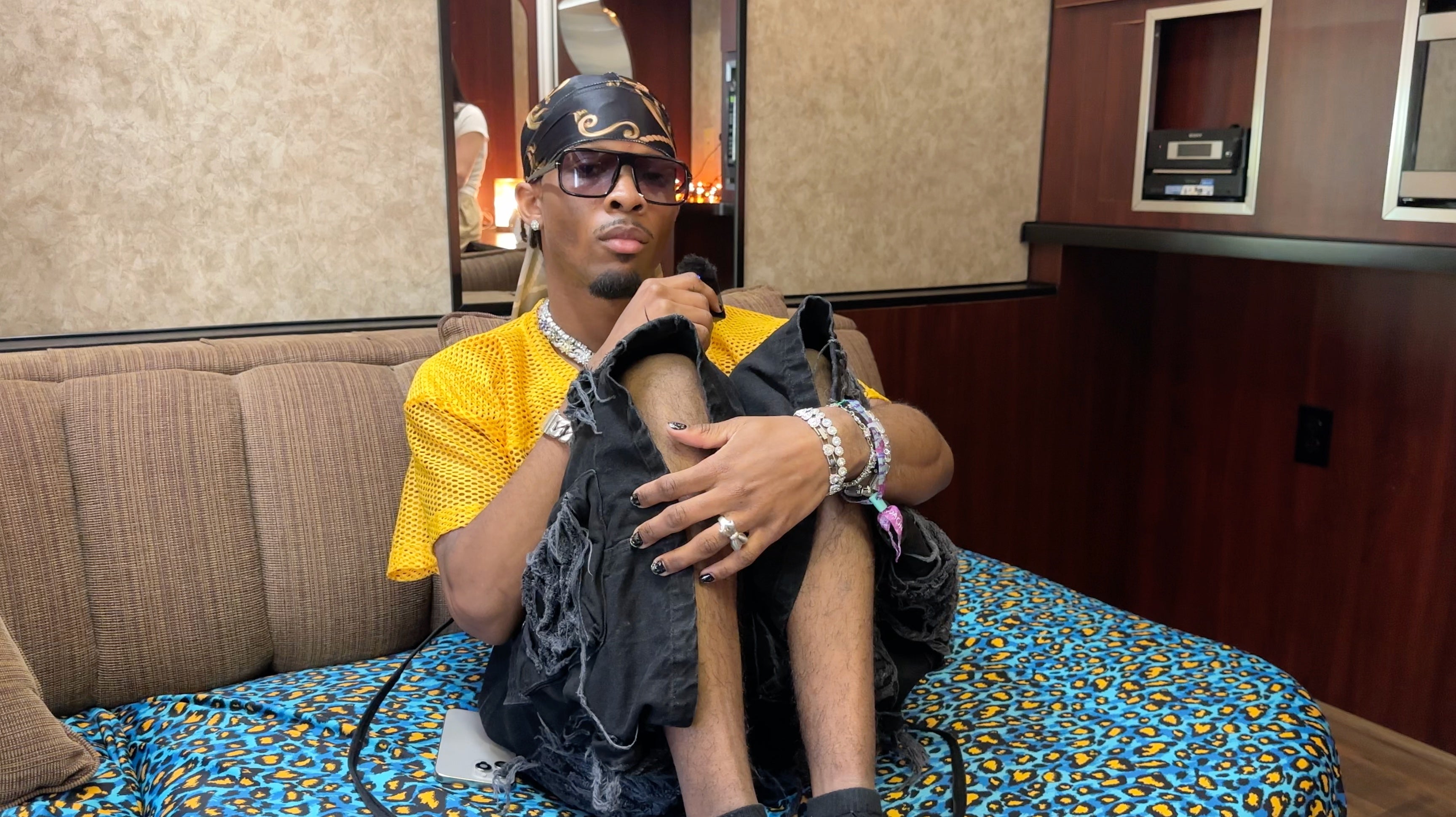 D4vd began making music for YouTube videos he created of the video game Fortnite (AP Photo/Liam McEwanAP)