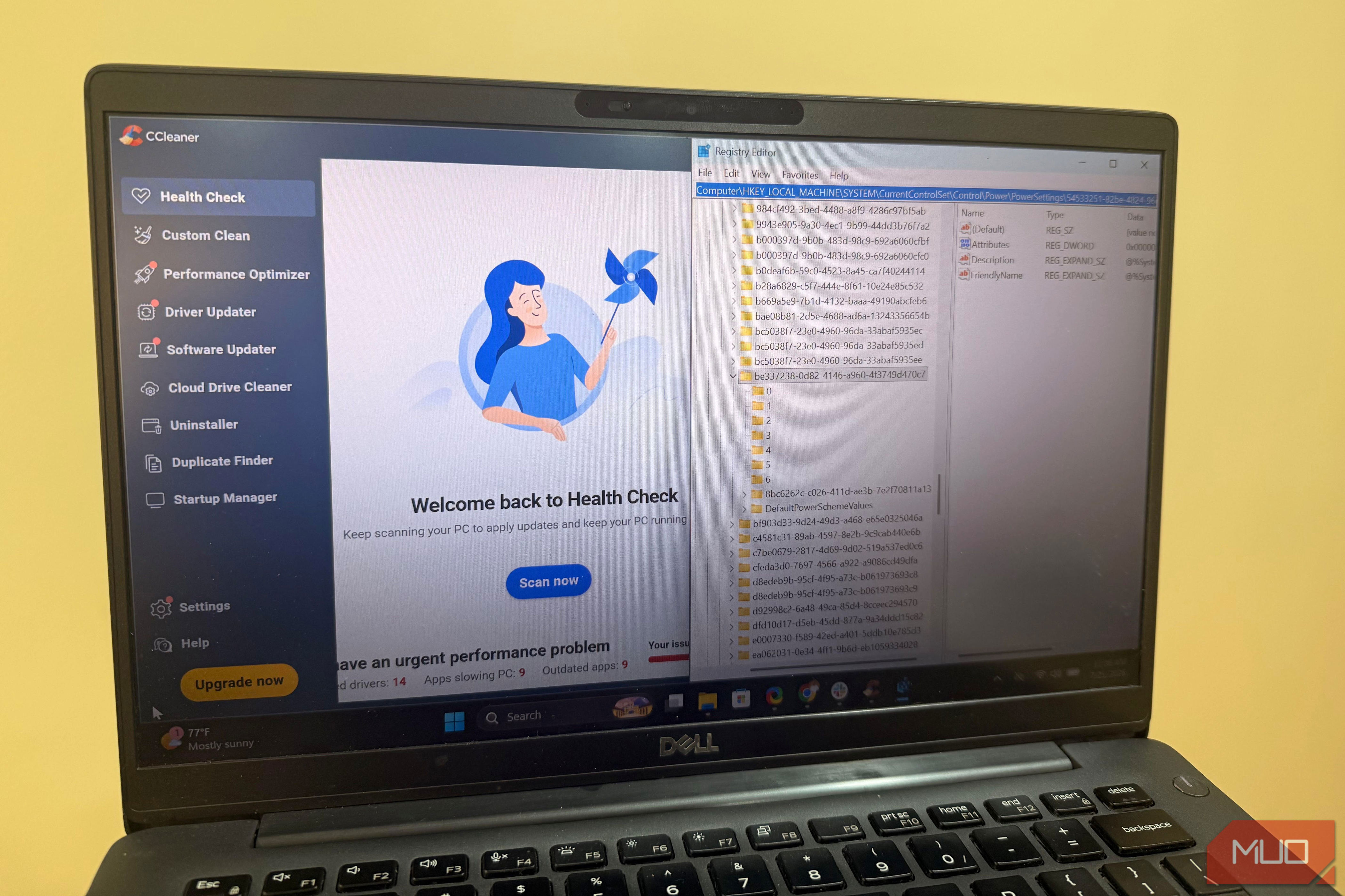 Cleaning your Windows registry with CCleaner probably isn't helping — and might be hurting