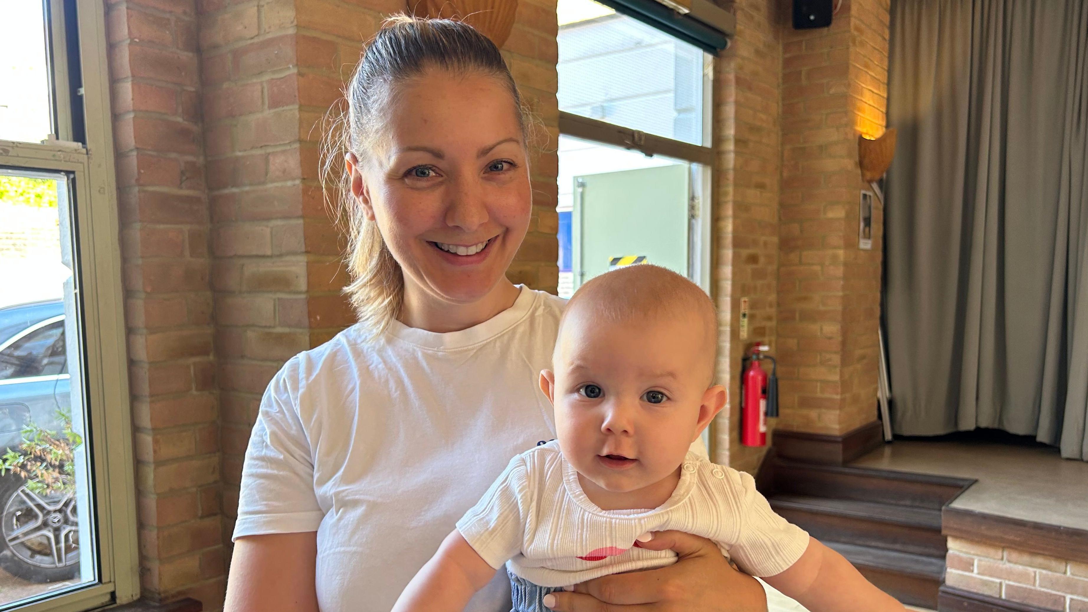 Tina Meschino had her first child at 41 as she wanted to get to an executive level first