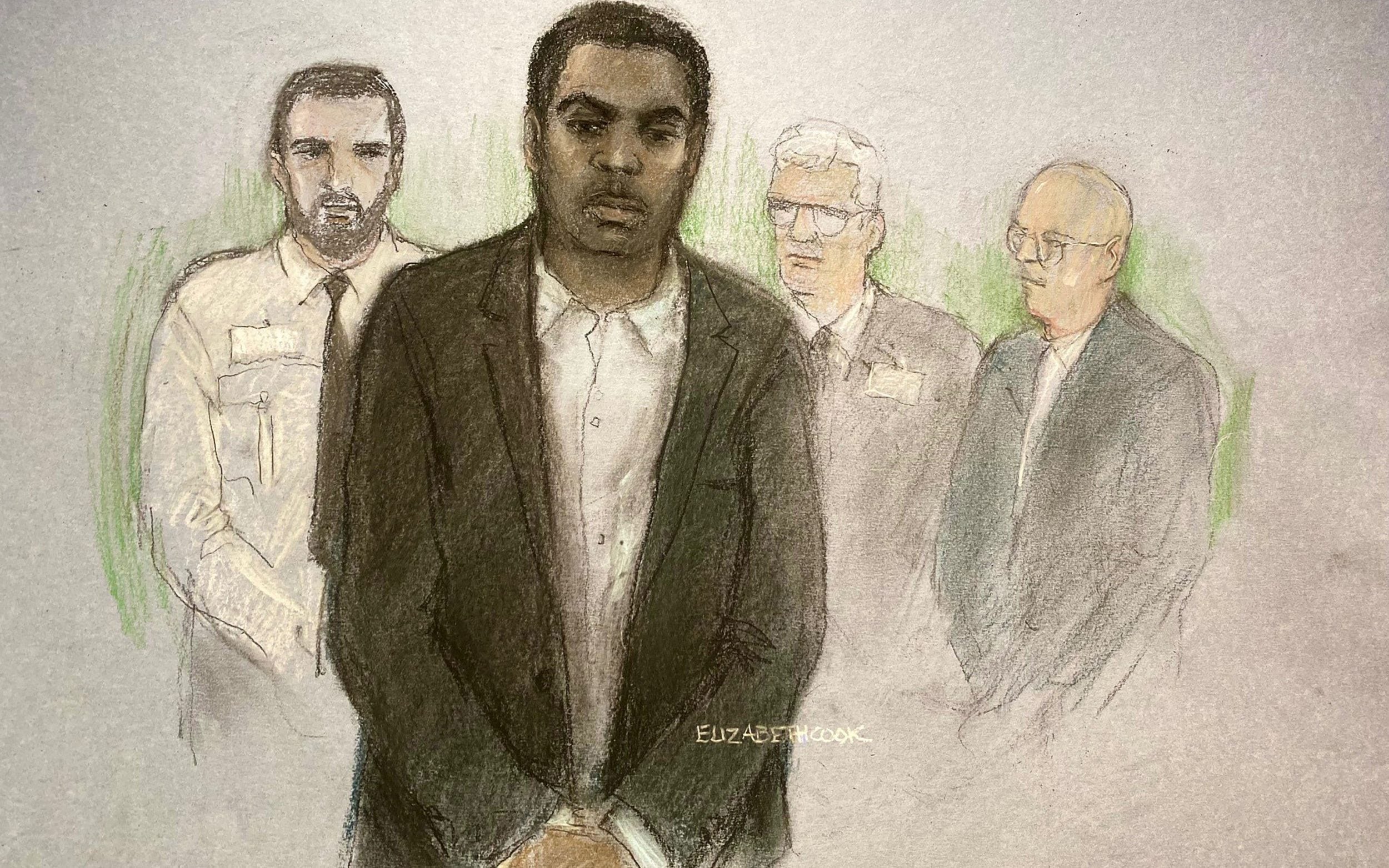 Calocane court sketch