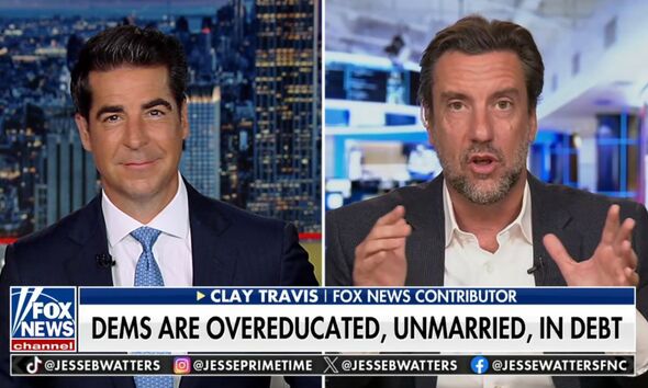 Clay Travis visited Jesse Watters Primetime