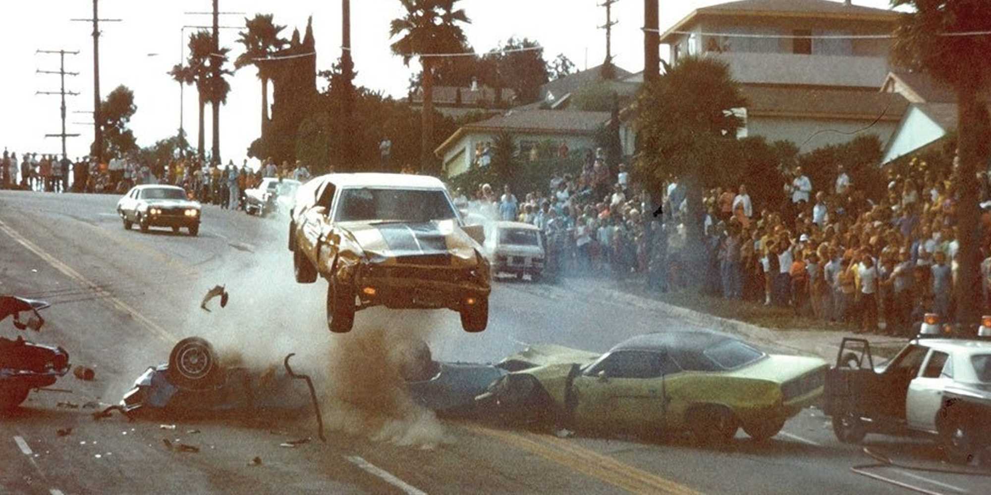 Eleanor crashing in Gone in 60 Seconds