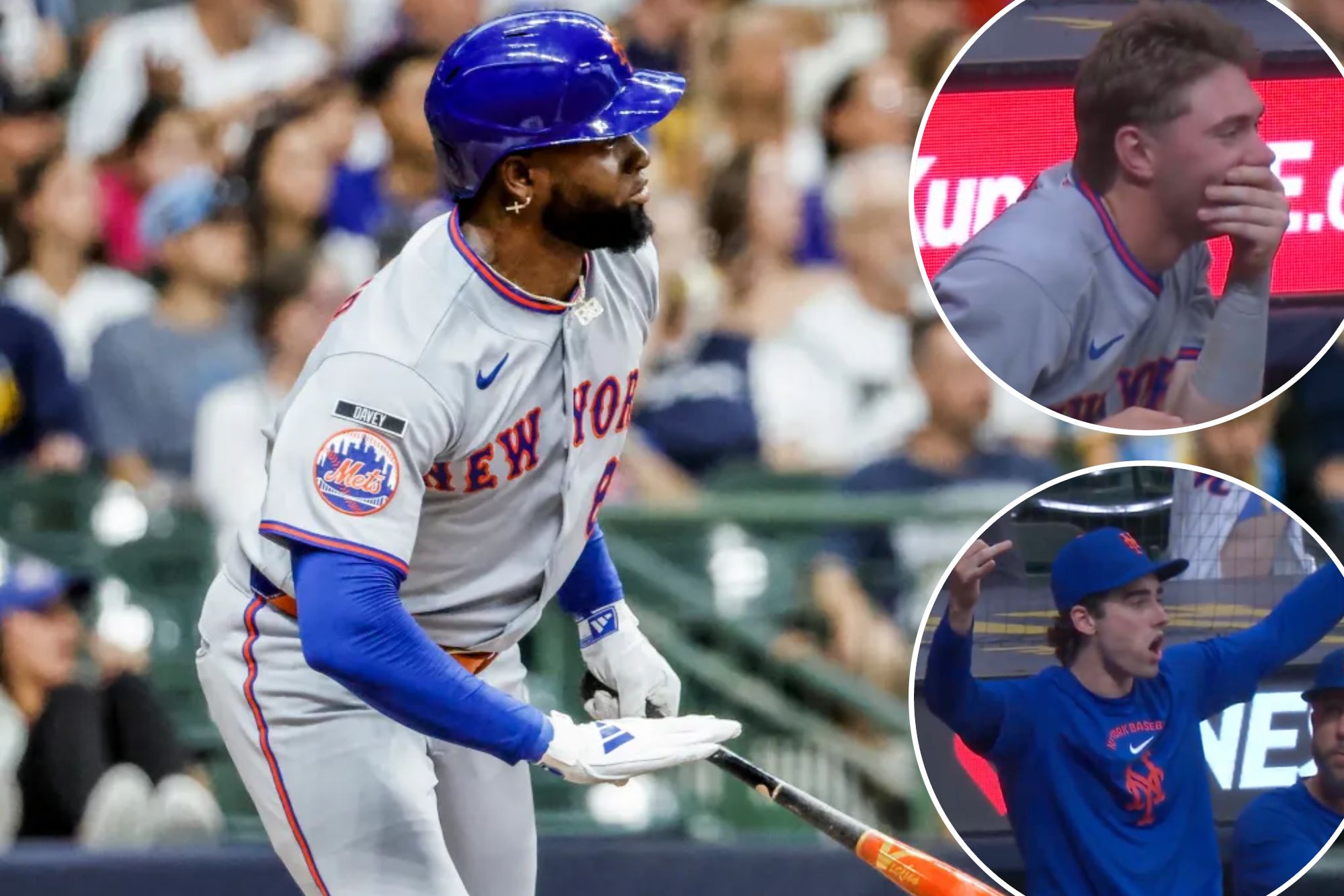 Luis Robert Jr. belts 451-foot home run — and his Mets teammates are in disbelief