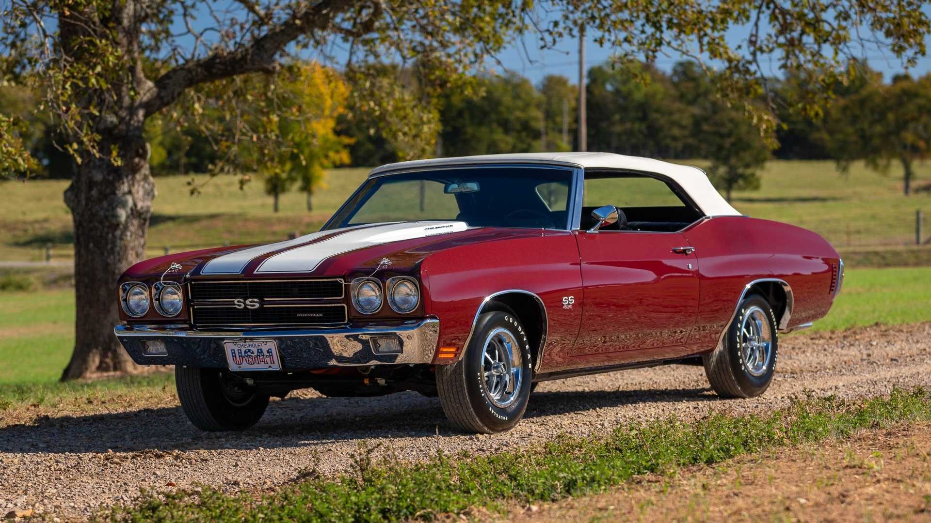 1970 Chevrolet Chevelle LS6 Convertible front three-quarter