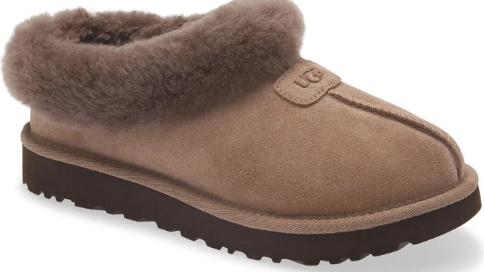 Ugg Tazzette Genuine Shearling Collar Slipper