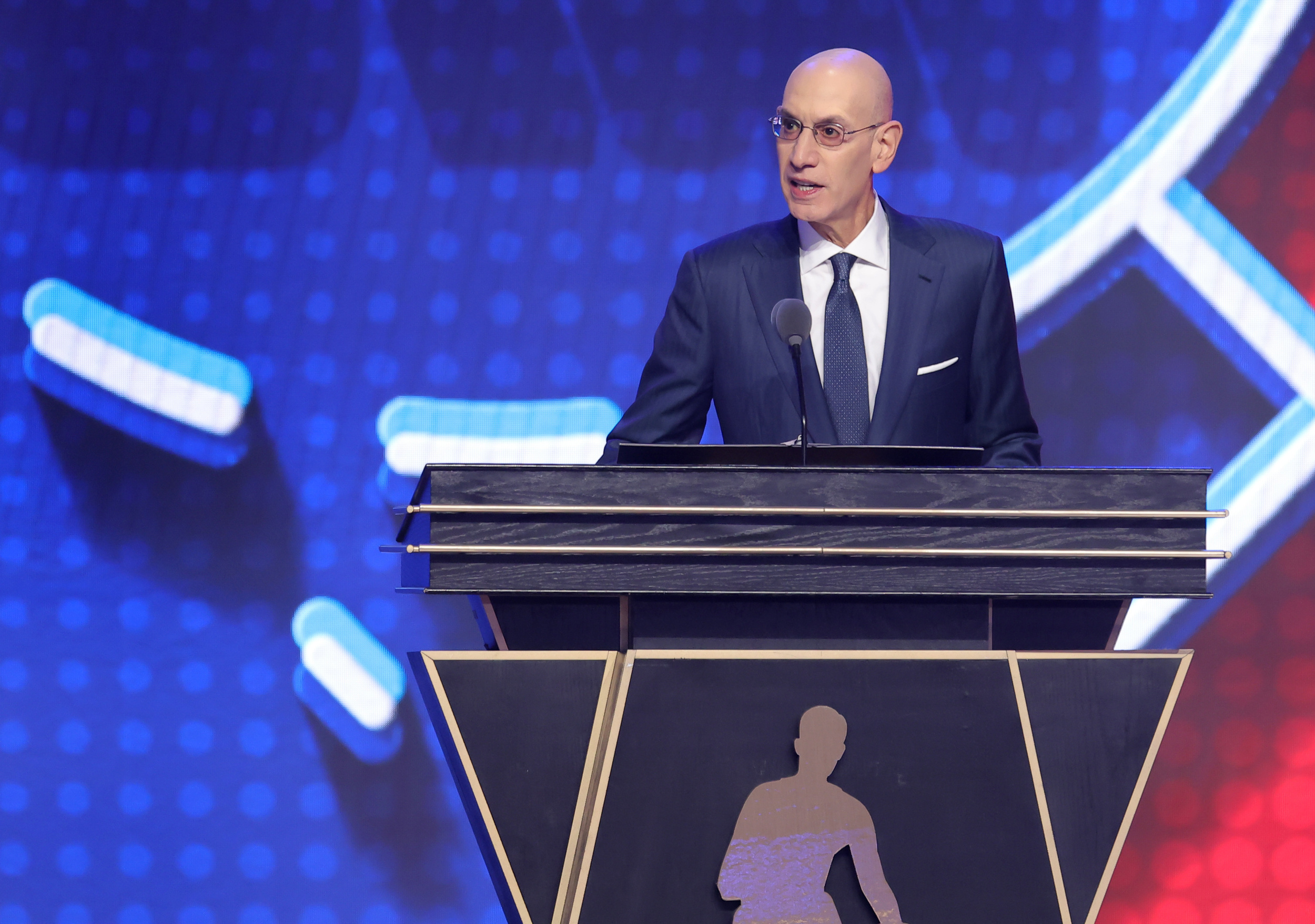 NBA commissioner Adam Silver.