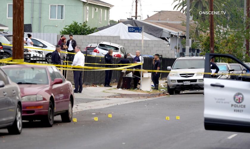 The L.A. County Medical Examiner has identified a 20-year-old mother who was shot through her bedroom window while sleeping.