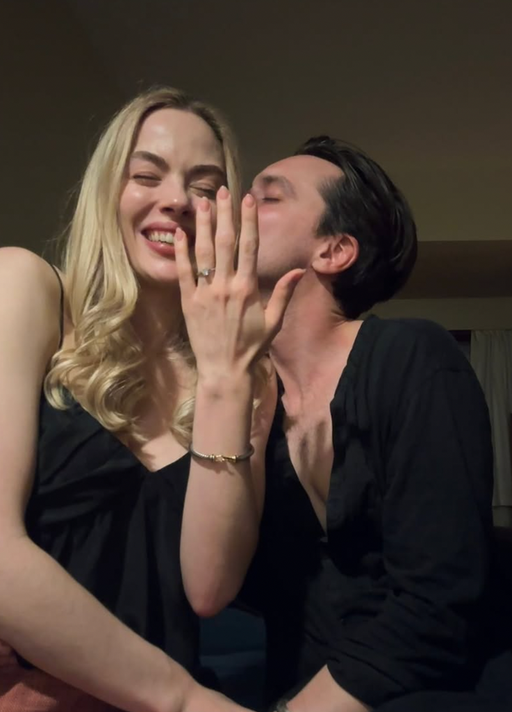 The couple have been dating for two years