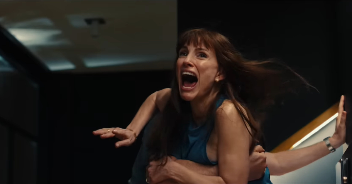 A screengrab of Jessica Chastain taken from 'Other Mommy' trailer (Image Source: YouTube | @UniversalPicturesAU)