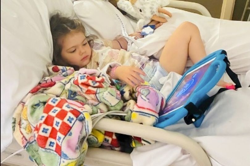 Heartbreaking question girl, 3, asked after being bitten by snake under Amazon package