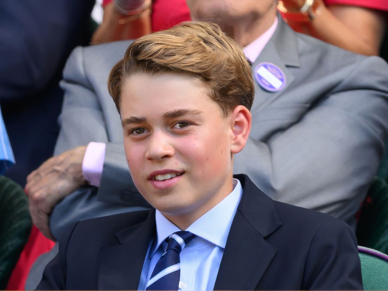 Prince George at Wimbledon on July 12, 2026.
