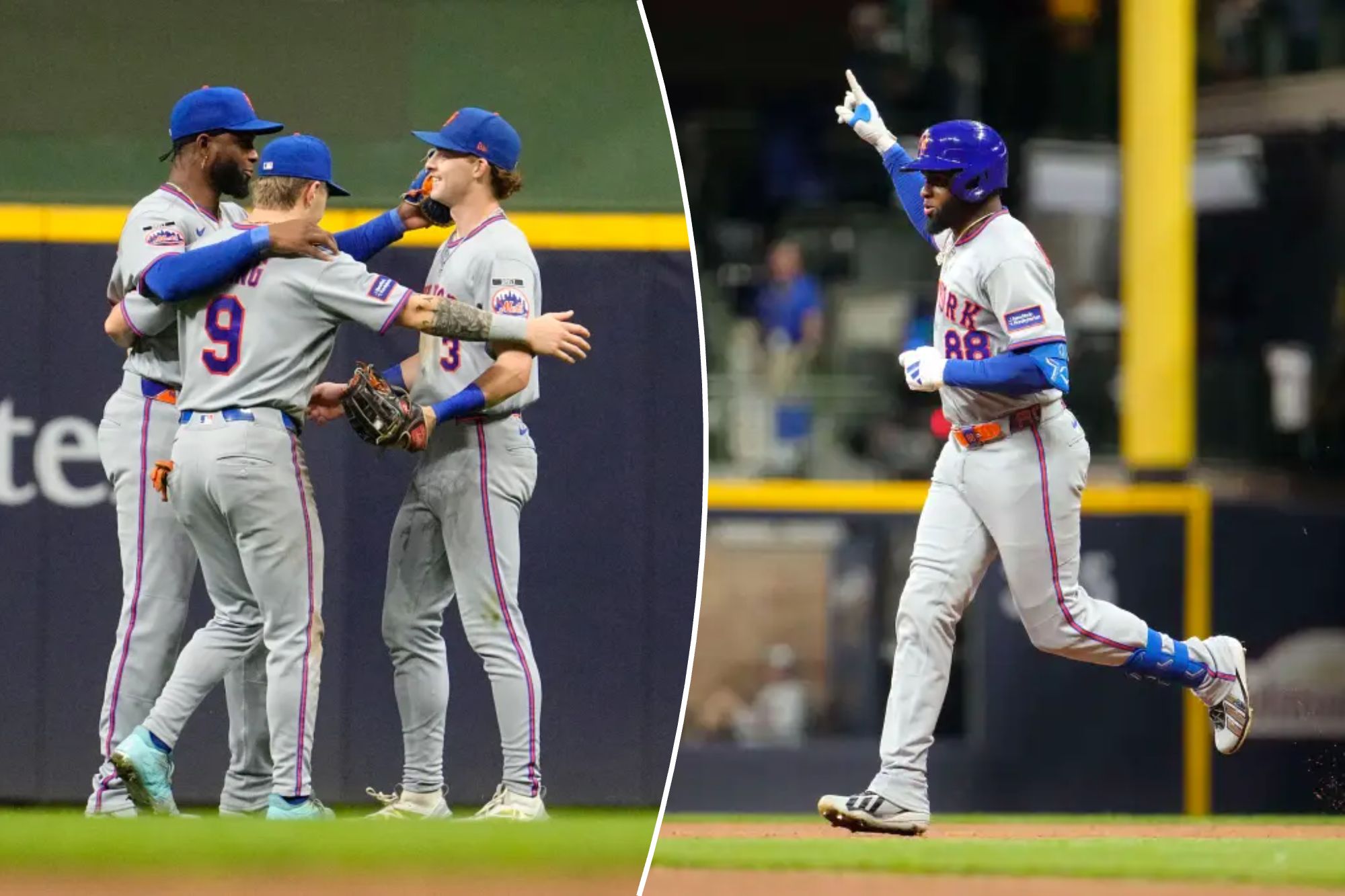 Luis Robert Jr. lauds Mets outfield teammates after his mammoth homer: 'It's a beautiful thing'