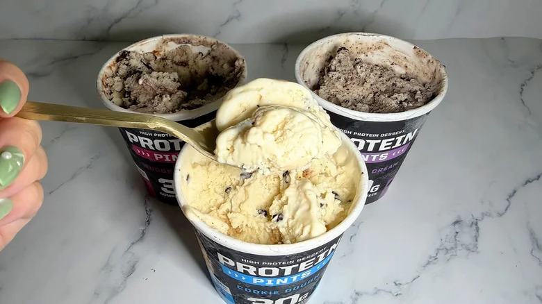 Protein Pints as background image