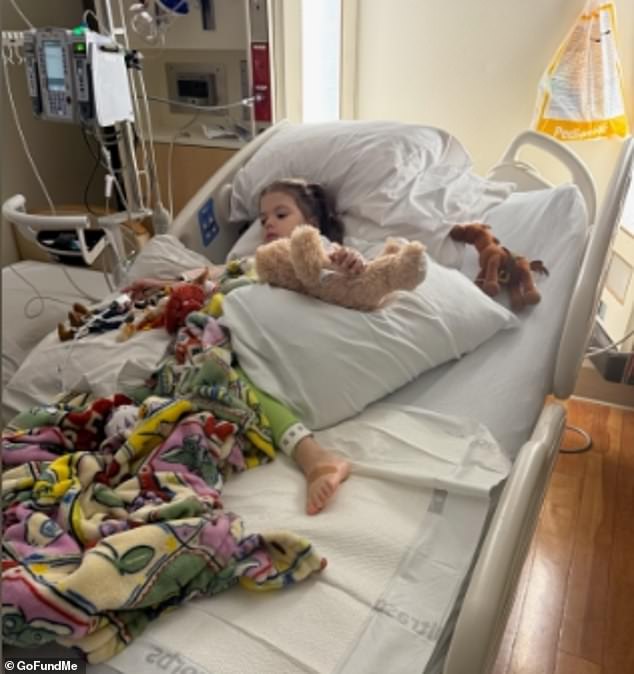 Manuel Barajas' 3-year-old daughter, Addy, was bitten by a venomous snake in her own yard while going outside to retrieve a gift that had been delivered in an Amazon package
