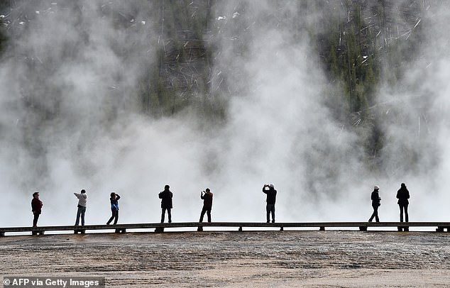 Yellowstone's thermal areas have been called 'among the most dangerous natural features in the world,' with visitors being urged to not walk on the 'fragile and dangerous' ground