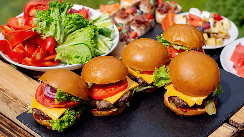 The Genius Way To Keep Your Burger Patty Juicy With Just One Ice Cube