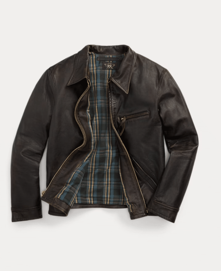 Rrl leather jacket