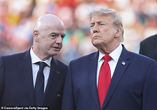 President Trump has 'backed FIFA boss Gianni Infantino to be the next UN general-secretary'
