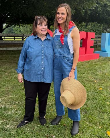 Jennifer Garner and Ina Garten