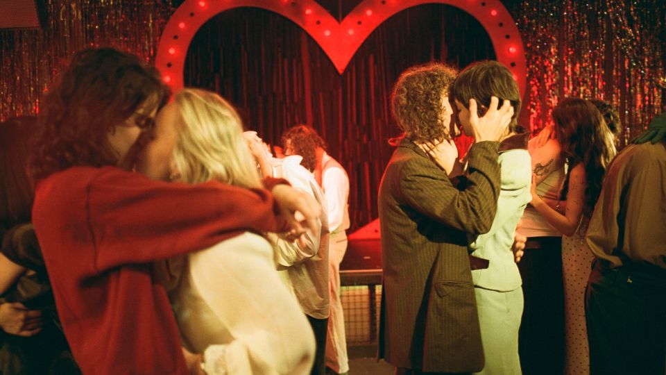 Martí was influenced by the photographer Tom Wood’s 1980s youth culture portraits, as well as her mother’s own memories from nights out. - Andrea Martí