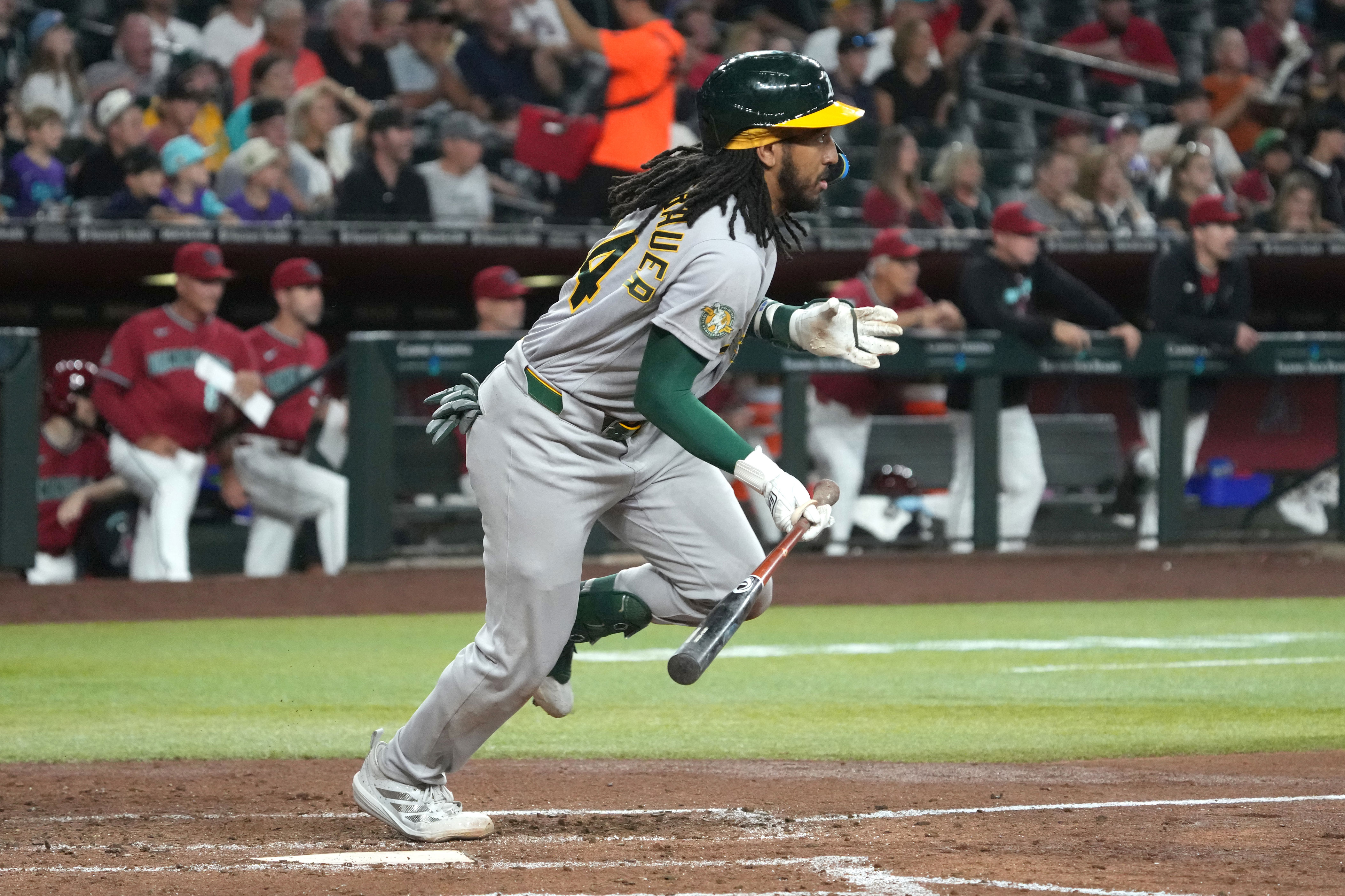 A's place rookie Joshua Kuroda-Grauer on injured list following surgery for ruptured testicle