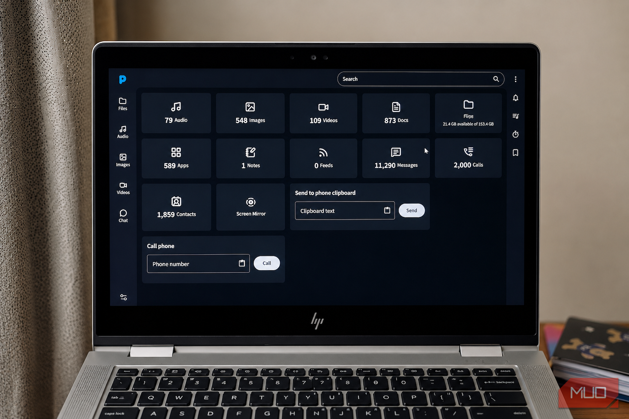 I manage my entire Android phone from my laptop browser with this free app
