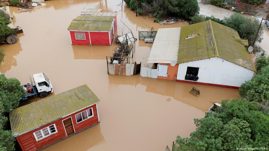The storm began on July 15 in the southern part of Chile