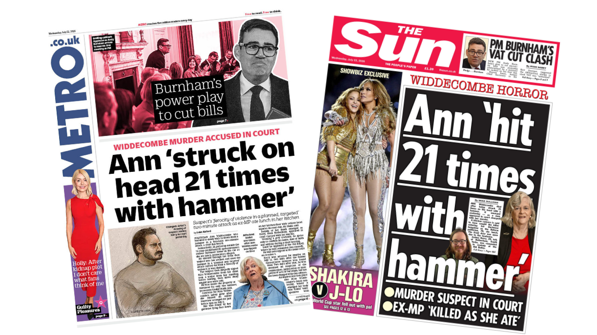 'Burnham's power play' and Widdecombe 'hit 21 times with a hammer'