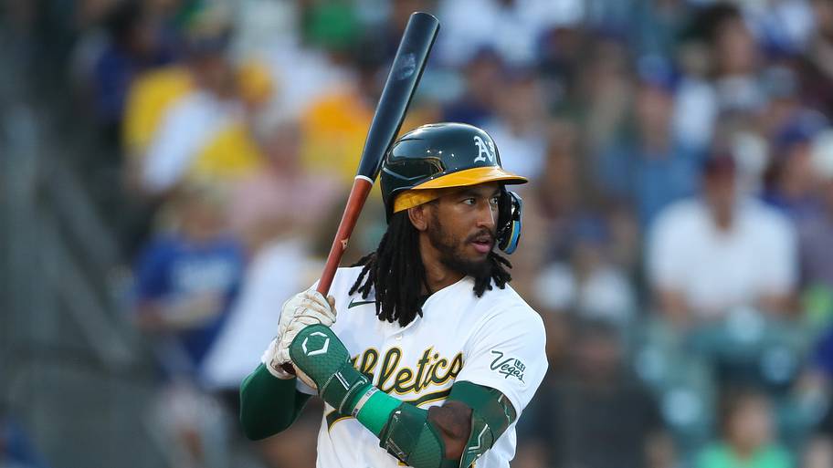 Athletics infielder Joshua Kuroda-Grauer