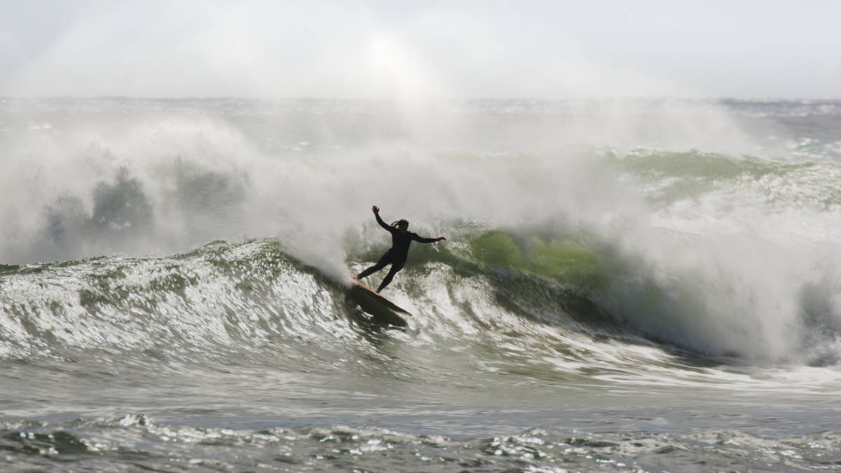 The new film, 'Spaces in Between', follows Johanna Brebner's 2,000km cycling and surfing journey across New Zealand