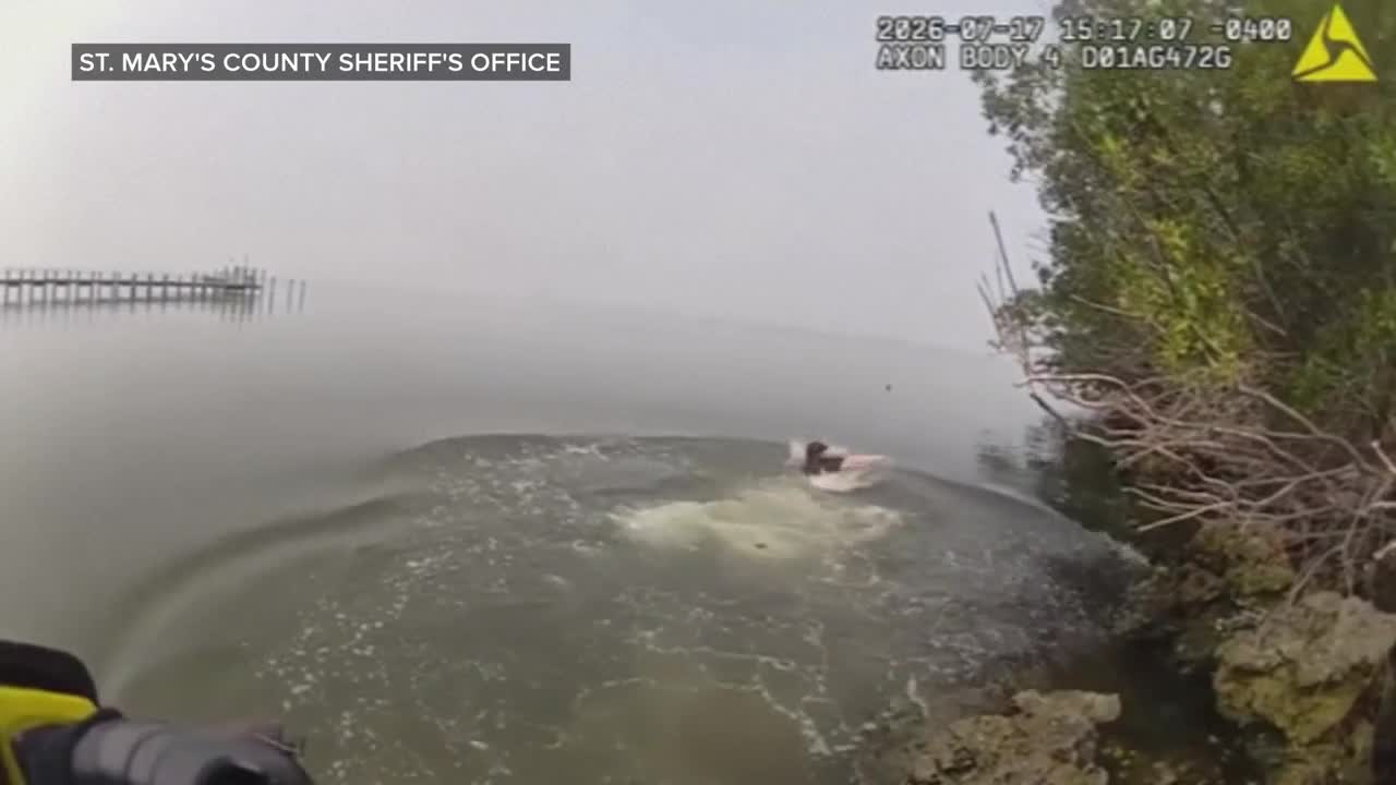 St. Mary's County deputy jumps into water to rescue missing 9-year-old ...