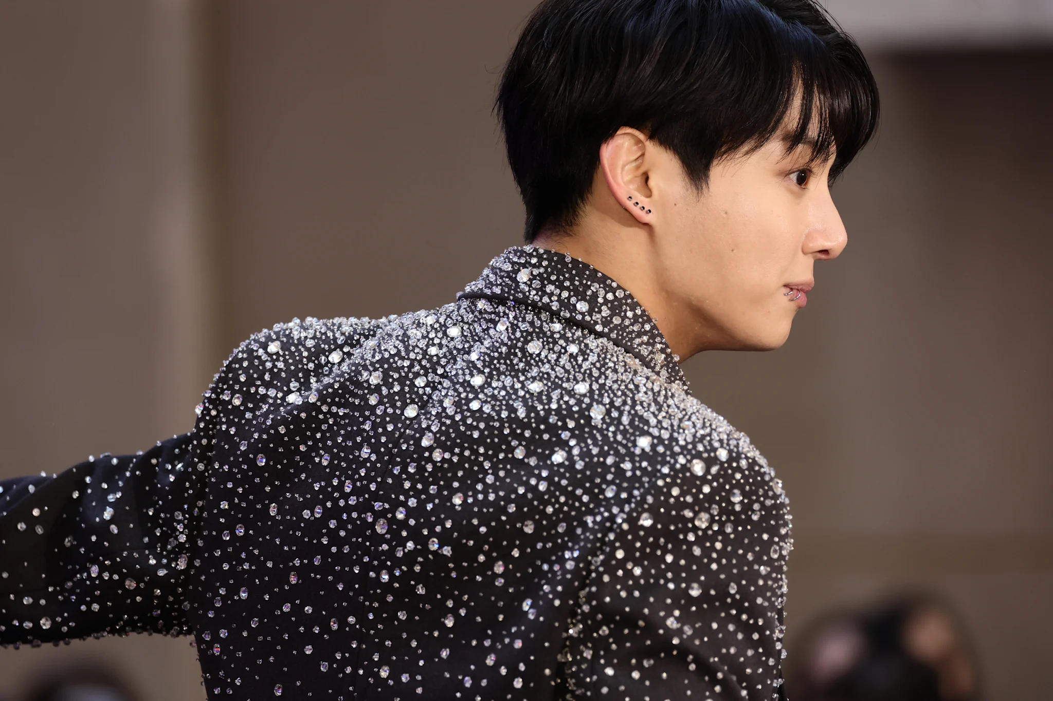 Balenciaga dressed Jung Kook in five custom looks for BTS's record-breaking Paris shows