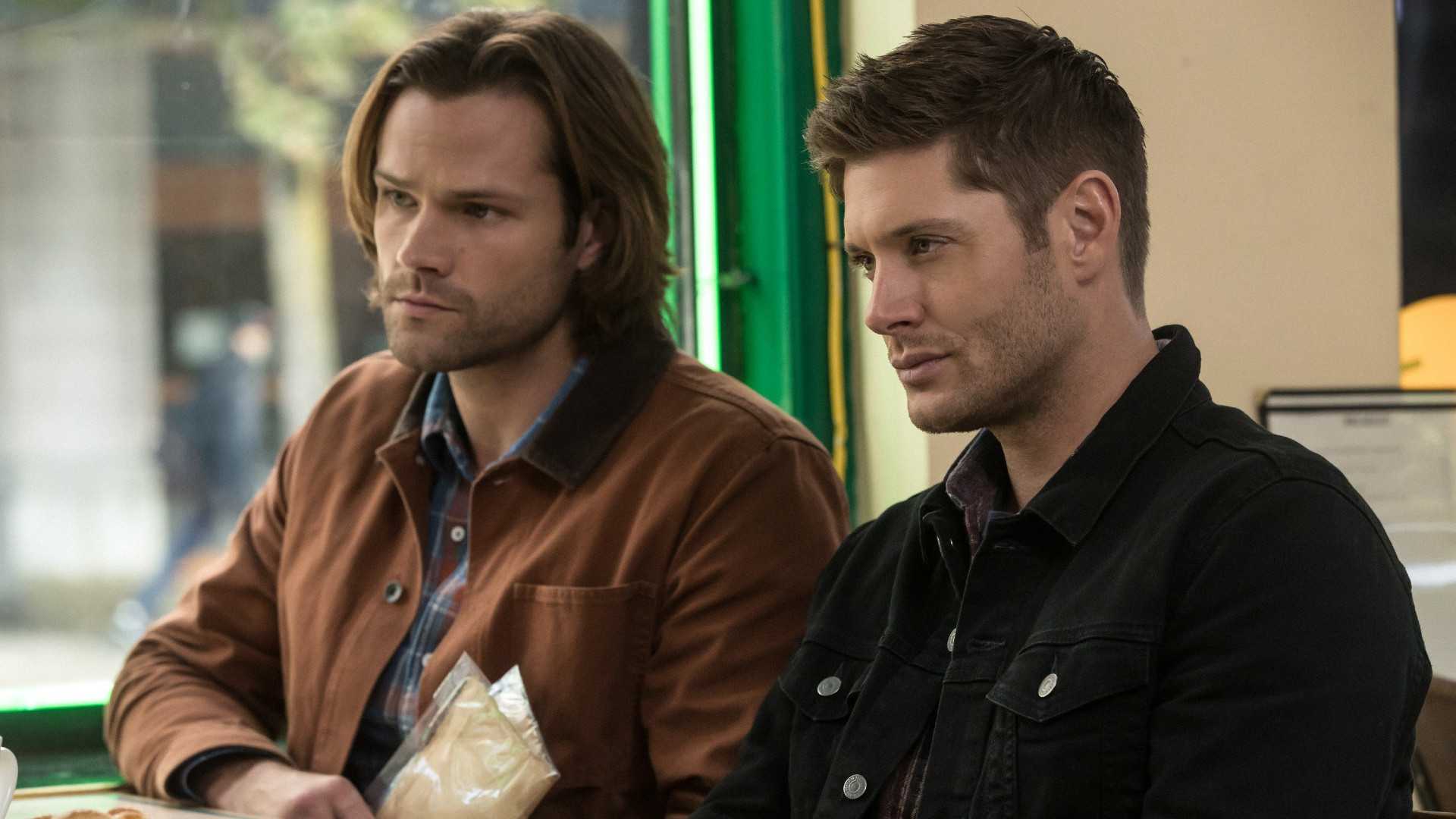 Jared Padalecki as Sam and Jensen Ackles as Dean in Supernatural season 13