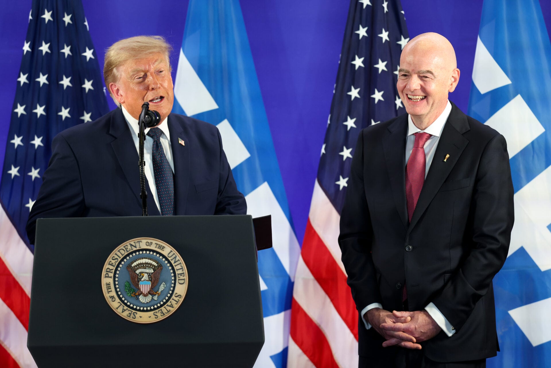 Donald Trump wants FIFA boss Gianni Infantino in major United Nations position after 2026 World Cup