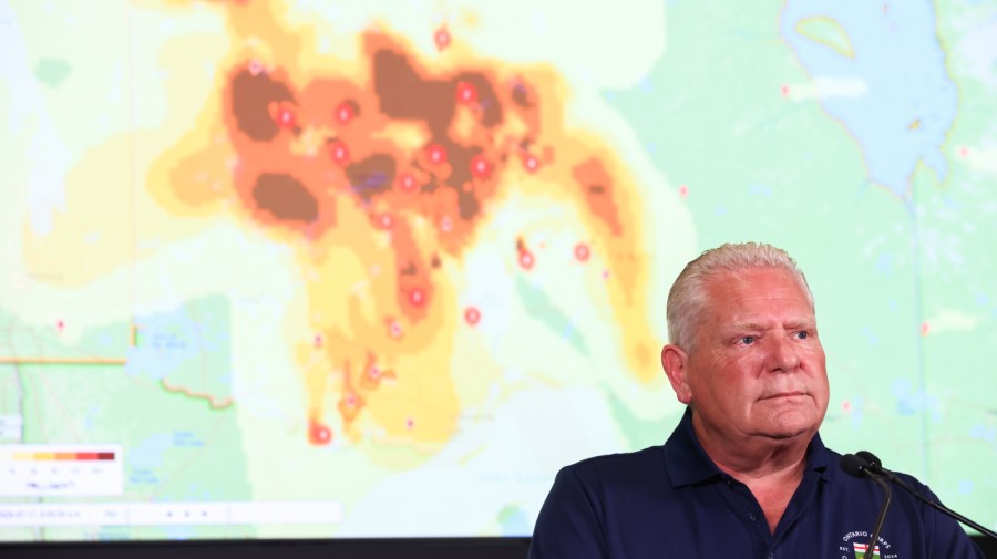 Trump blames Canada for wildfires, but scientists point to climate change