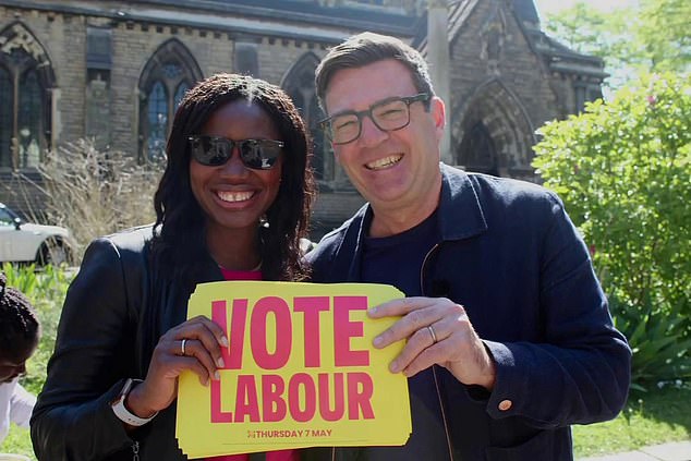 Fahnbulleh (pictured with new prime minister Andy Burnham during campaigning for the last General Election) is the only MP of the 2024 intake to have a full Cabinet position